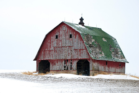 Smyth Road Barn Winter