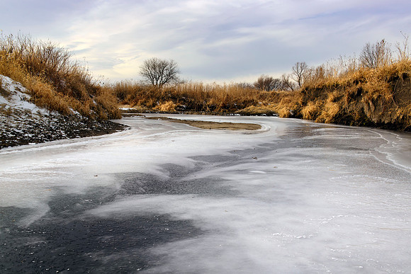 Black Hawk Creek in December