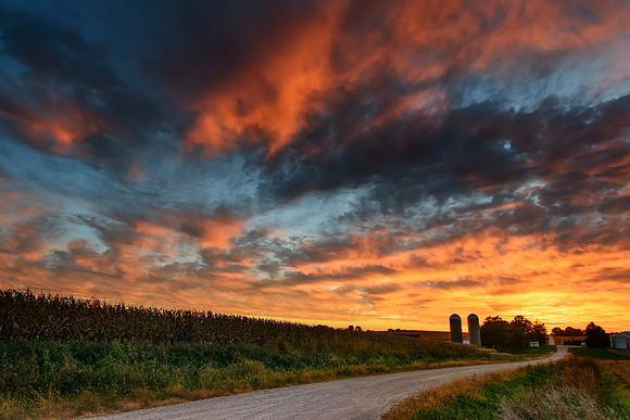 Henik Road Sunset