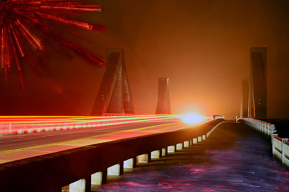 Sighting on Mehaffey Bridge
