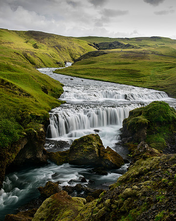 Skogafoss River