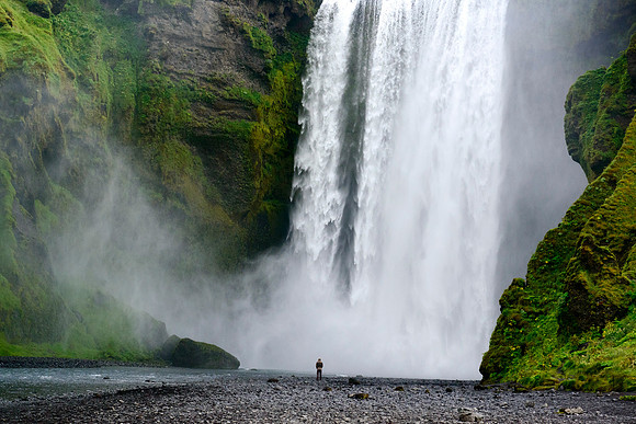 Mighty Skogafoss