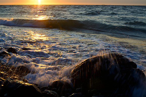 Liquid Gold Sunset