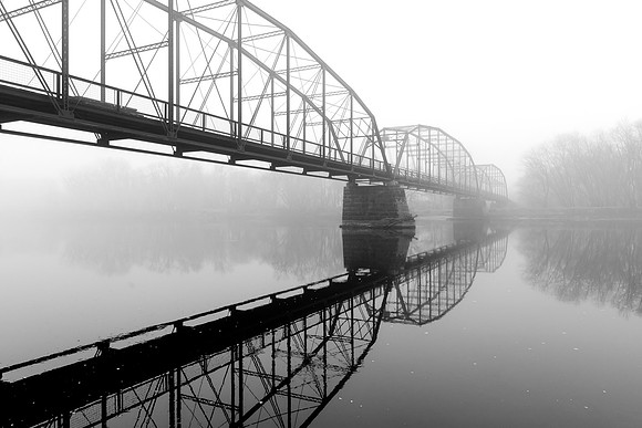 Foggy Sutliff Bridge